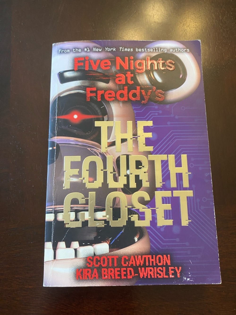 Scholastic Five Nights at Freddy's paperback – Purple and Red cover